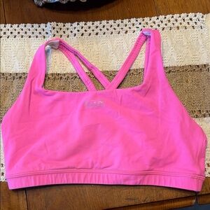 Fleo Bright Pink Sports Bra